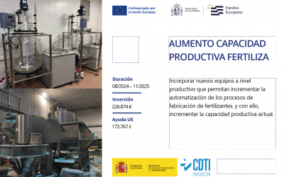 Proyecto de Innovación: Aumento de la Capacidad Productiva Fertiliza